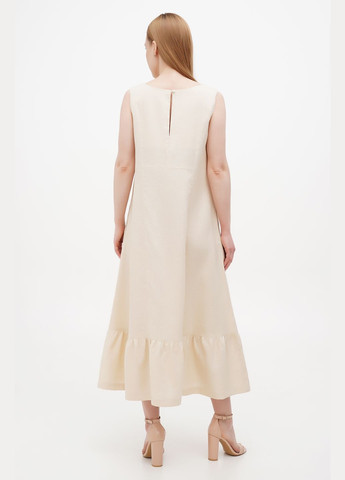 Бежевое платье диамара, голубой, р.50, код 0326/50/1305 ГАЛЕРЕЯ ЛЬОНУ