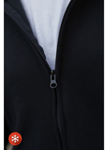 Жіноче Утеплене Зіп Худі На Флісі Зіпер З Принтом Fight Kane Black Without (372519969)