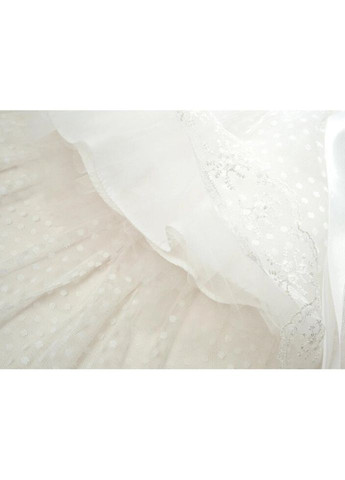 Комбинированное платье tivido праздничное с украшением (1865-92g-cream) Breeze (300624849)