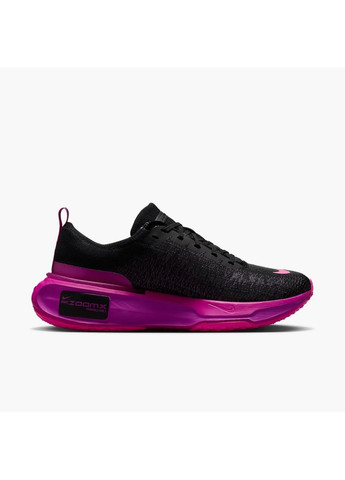 Чорні кросівки чоловічі zoomx invincible run 3 black Nike