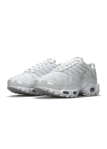 Кроссовки женские Nike No Brand Air Max Plus White белые демисезоны (383538308)