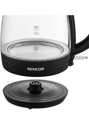 Электрочайник SWK 2300BK 1.2 л черный Sencor (362263654)