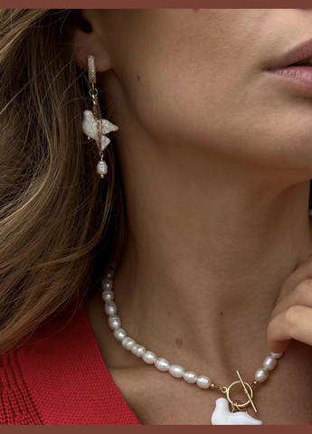 Сережки "Gold Горлиця" Le'Perle (329751194)