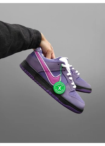 Фиолетовые летние кроссовки nike sb dunk lobster concepts purple найк сб данк фиолетовые No Brand