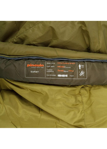 Спальний мішок Safari (4/1°C), 190 см - Left Zip, Petrol (PNG 240368) 2020 Pinguin (334670404)
