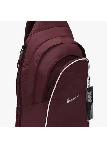 Сумка через плечо NK NSW ESSNTL SLING BG-MTL PLL 8L Бордовый 44,5x22x10 см Nike (302290725)