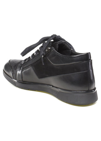 Черные осенние демисезонные черевики без хутра Mario Corso