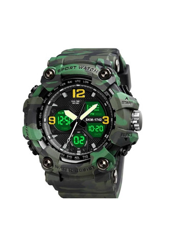 Часы наручные 1742CMGN camo green Skmei (338254824)