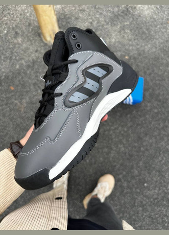 Серые зимние зимние кроссовки No Brand