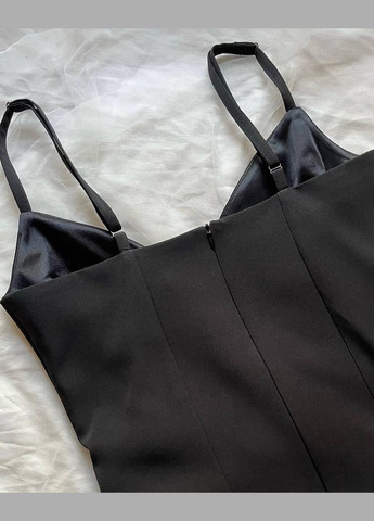 Черное праздничный, вечернее платье Украина однотонное