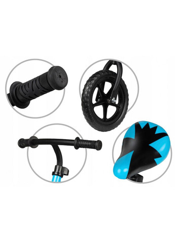 Биговел детский REBEL Blue Синий с Черным (ROBIREL01A0) Kidwell (332983754)