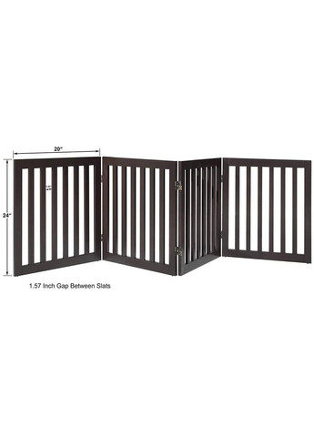 Парканчик обмежувач з дерева Фада 460 венге (ЗБО-460412) No Brand (328605372)