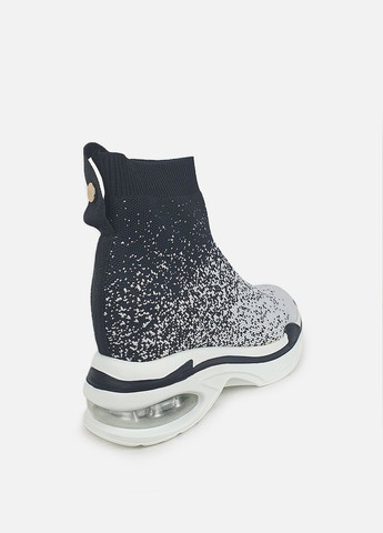 Жіночі чорно-білі кросівки з вологовідштовхувальним текстилю,,62911092бел-черб,37 Fashion чорні демісезони (281352869)