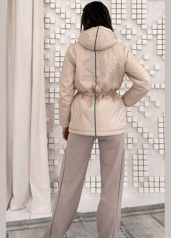 Молочная демисезонная куртка Nenka