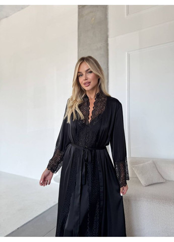 Жіночій халат+нічна сорочка Гермес (365629795)