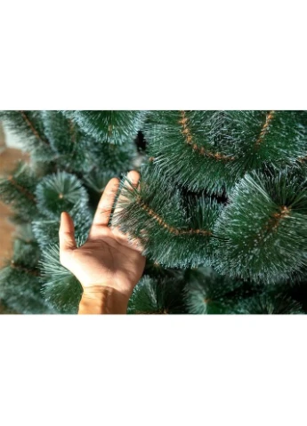Новорічна штучна сосна Snowy pine 180 см Зелена 4829220700189 Siga Group (317307724)