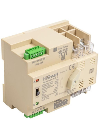 Автоматический переключатель W2R2P 220V 100A HiSmart (315406659)
