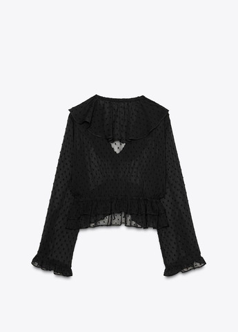 Чёрная блуза Zara