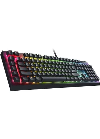 Клавіатура механічна BlackWidow V4 X 110key, Green Switch, USB-A, EN/RU, RGB, чорний Razer (364874084)
