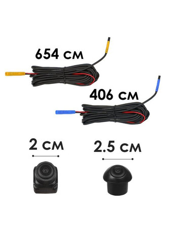 Автомобильная камера заднего вида 360° кругового обзора (1234-240) 28 шт. Feeldo (352011538)