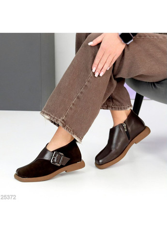 No Brand Туфлі жіночі коричневий з натуральна шкіра, — демісезон (369363706)