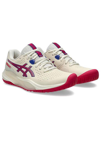 Цветные демисезонные мужские кроссовки gel-challenge 15 cream/bright rose Asics