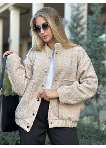 Стильный бомбер из кашемира "Баранец" – Размерная сетка в описании. DK/DL Мода без кордонів на кнопках (357435687)