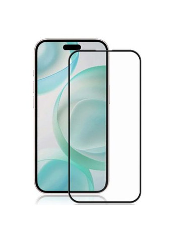 Стекло защитное (712124) BeCover Apple iPhone 16 Pro Black (366522427)