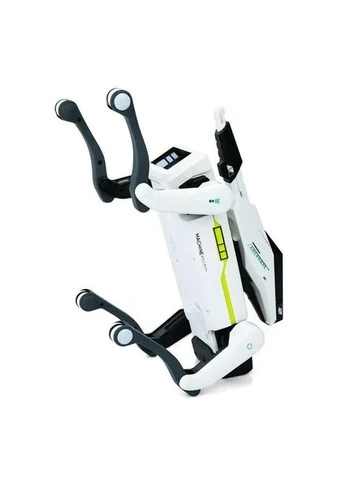 Інтерактивна іграшка робот собачка RIAS Robot Dog 8006 з Пультом ДУ White (3_06399) No Brand (395877008)