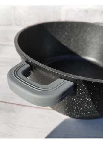 Кастрюля-котел с крышкой Symphony с мраморным покрытием 20 см 2.3 л Santaremo (359401952)