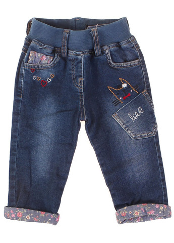 Брюки Джинсові A Yugi 6407 Синій A-yugi (306716033)