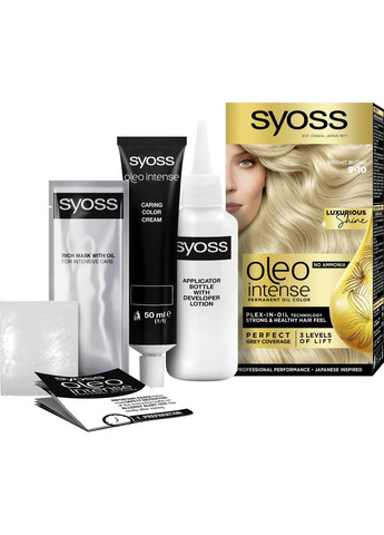 Фарба для волосся відтінок 45574 яскравий блонд, без аміаку, 115 мл Syoss 2517151 (366578473)