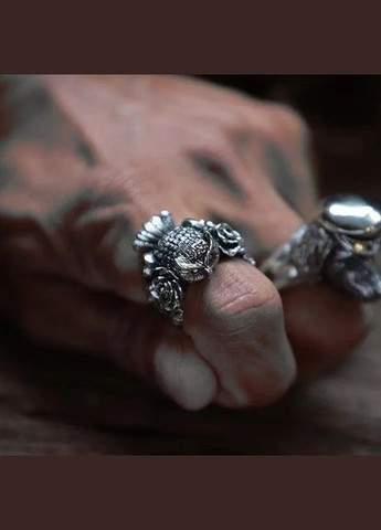 Кольцо женское ручной работы дизайнерское Ретро Сова Филин с розами размер 18.5 Fashion Jewelry (292324237)