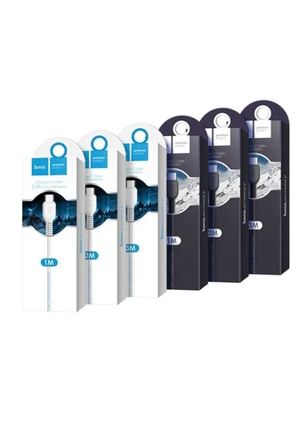 Кабель USB to Type-C 3A, 1m, PVC, TPE connectors, (6957531068853) Hoco X20 (399456021)