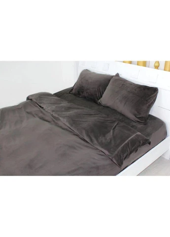 Постельное белье Велюр Winter Frost 28-0003 Brown Velvet Полуторный (2200003993585) Mirson (280432062)