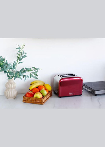 Тостер МG-286, 715 Вт/2 скибки/7 ступенів підсмаж. Magio (324621274)