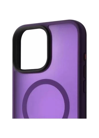 Чехол Matte Insane Magnetic Ring with MagSafe для Apple iPhone 16 Pro Max Deep Purple [116350] Wave (399274390)