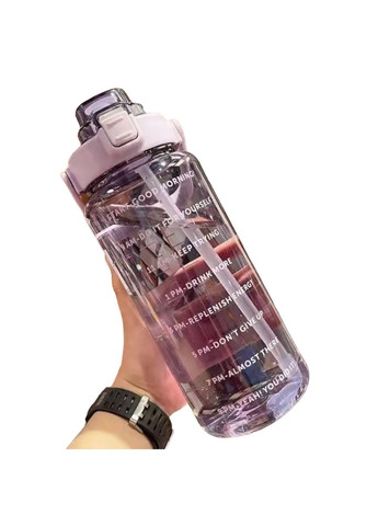 Спортивна пляшка для води з трубочкою. Питна фляга для спорту CHI (302000586)