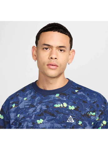 Синя футболка чоловіча acg dri-fit blue Nike