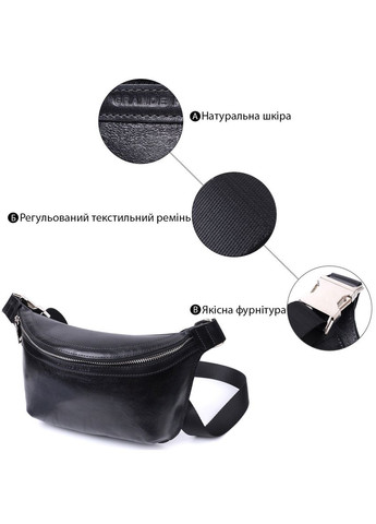 Шкіряна бананка унісекс 22813 Grande Pelle (368862679)