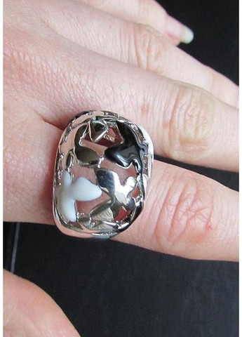 Объемное ажурное кольцо бабочки, 18р, 5345 No Brand (353827932)