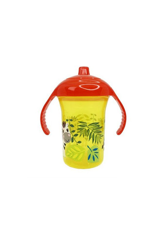 Бутылочка пластиковая с ручками "Зебра" MGZ-0323(Yellow) 250 мл Megazayka (304998925)