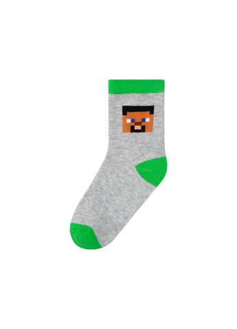 Комбинированные носки набор 3 пары для мальчика lidl 469111 Minecraft рисунки демисезон (317049743)