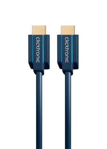 Кабель монитора сигнальный HDMI M/M (папа/папа) 2.0m v2.0 4K@60Hz D=6.0mm Casual Cu ClickTronic (369645677)