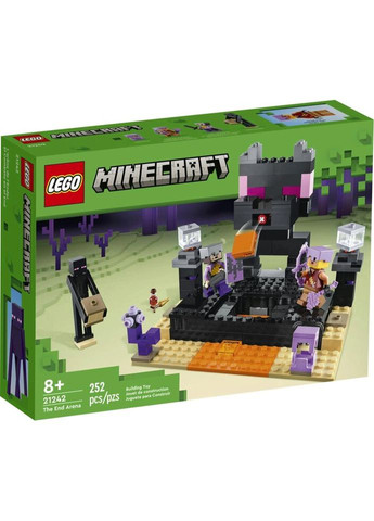 Конструктор Minecraft Кінцева арена 252 деталі (21242) Lego (281425523)