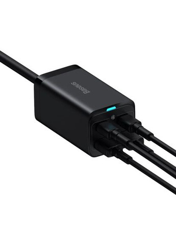 Сетевое зарядное устройство GaN3 Pro 100W 2 TypeC + 2 USB + кабель Type-C Baseus (296108100)