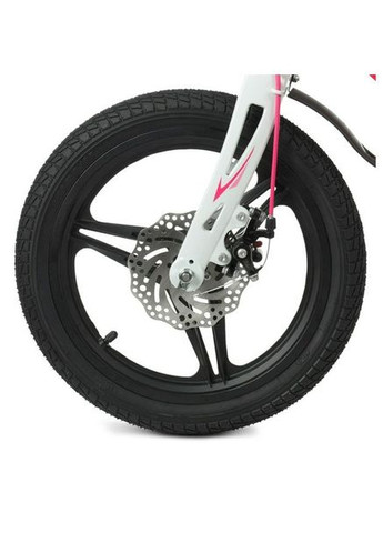 Велосипед двухколесный Hunter 16" магниевый малиново-белый (LMG16232) Profi (365546896)