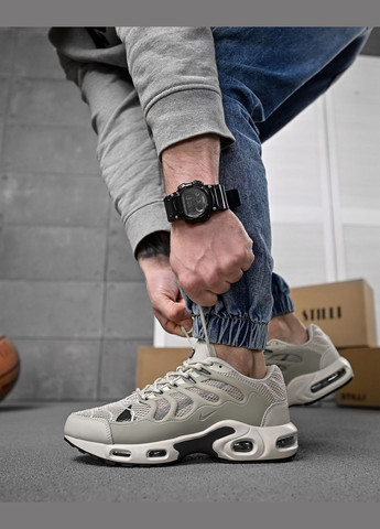 Бежеві Осінні стильні чоловічі кросівки бежеві Freedom