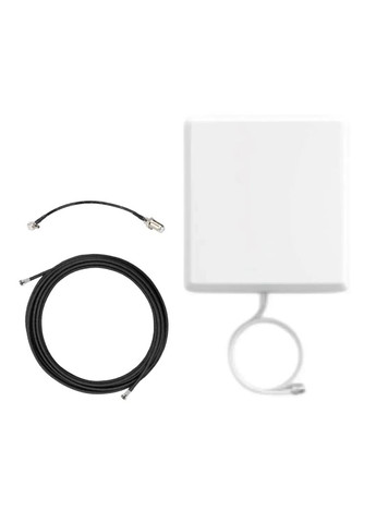 4G комплект для интернета с роутером R215 и панельной антенной 10дБи Huawei (371651920)