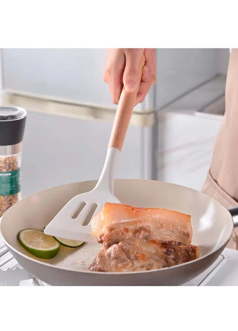 Комплект кухонных принадлежностей с подставкой 19 предметов с распылителем для масла 100 мл (480878-Prob) Белый Unbranded (346389806)